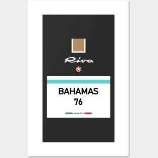 Riva Bahamas 76 Aquarama Italy Posters and Art